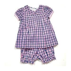 The Oaks Apparel Plaid Bloomer Set